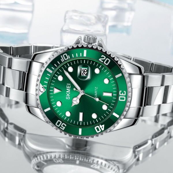 Skmei 1779SIGN Silver-Green STOPPED - 3590275 Skmei 1779SIGN Silver-Green STOPPED - 3590275