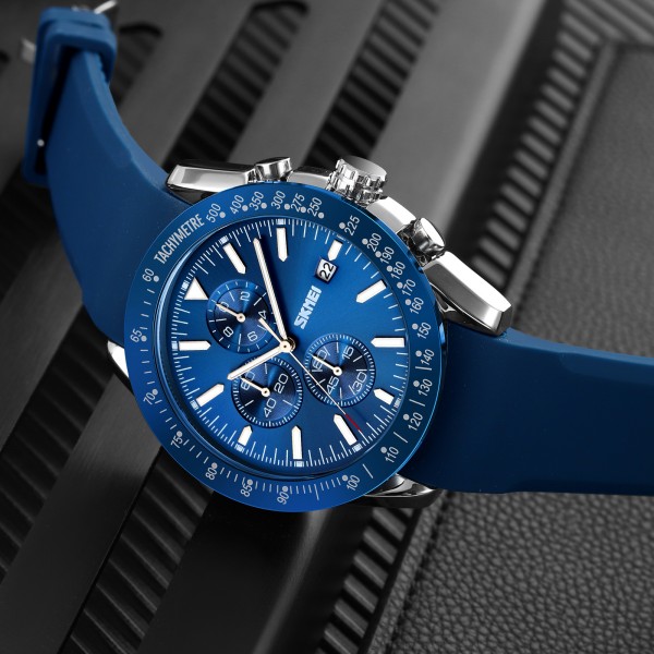 Skmei 9253PSIBU Silver-Blue Sil - 3590535