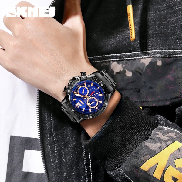 Skmei 9235BKBU Black-Blue SALE - 3590545