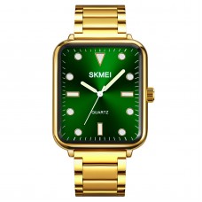 Skmei 1954GDGN-SP Gold-Green Sun Pattern