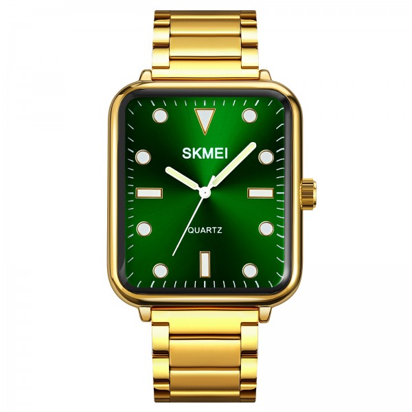 Skmei 1954GDGN-SP Gold-Green Sun Pattern - 3590555