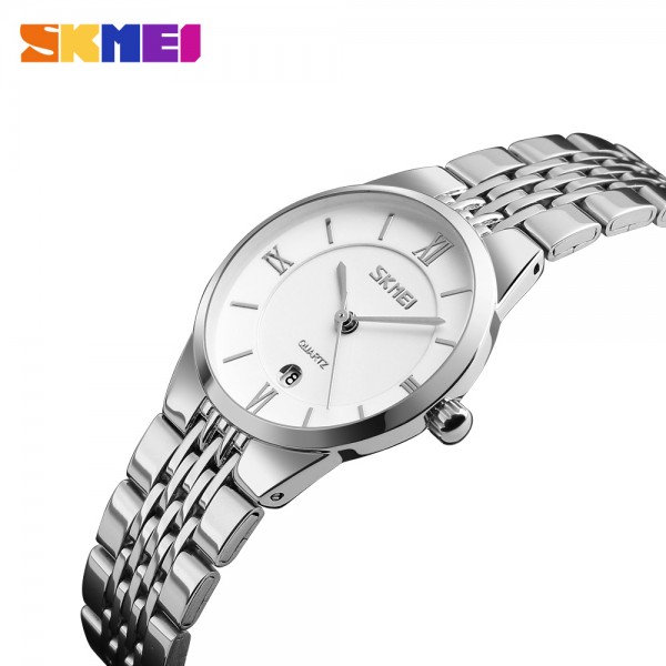 Skmei 9139WTSI-S White-Silver S - 3590595 Skmei 9139WTSI-S White-Silver S - 3590595