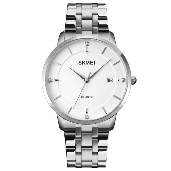 Skmei 1801SSI Silver Case Mesh Band - 3590655