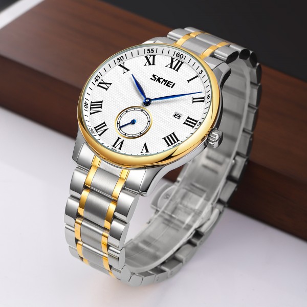 Skmei 9297GDSI-RN Gold-Silver Rom - 3590665 Skmei 9297GDSI-RN Gold-Silver Rom - 3590665