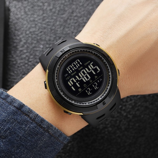 Skmei 2070BKGD Black-Gold - 3590675