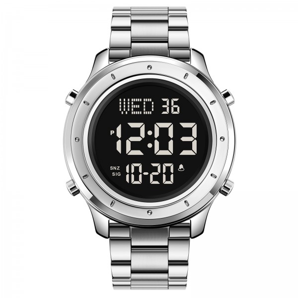 Skmei 1864SSIBK Silver-Black-Steel - 3590705