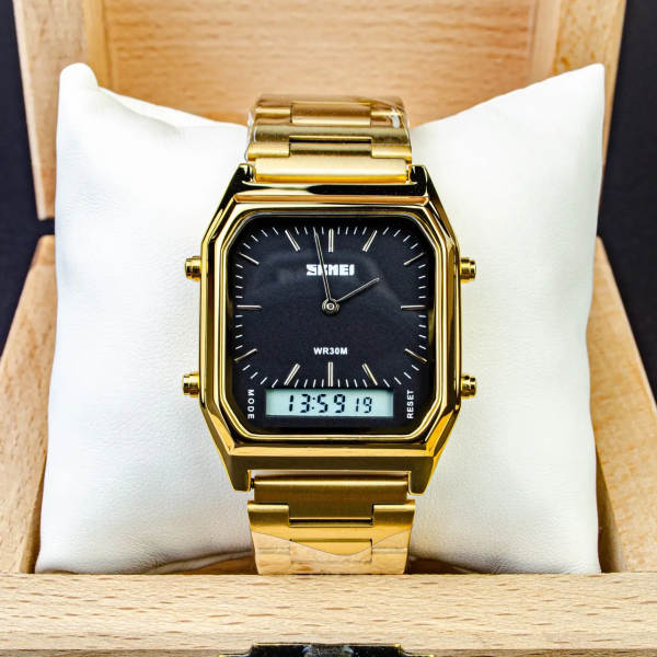 Skmei 1220GDBK Gold-Black - 3590835 Skmei 1220GDBK Gold-Black - 3590835