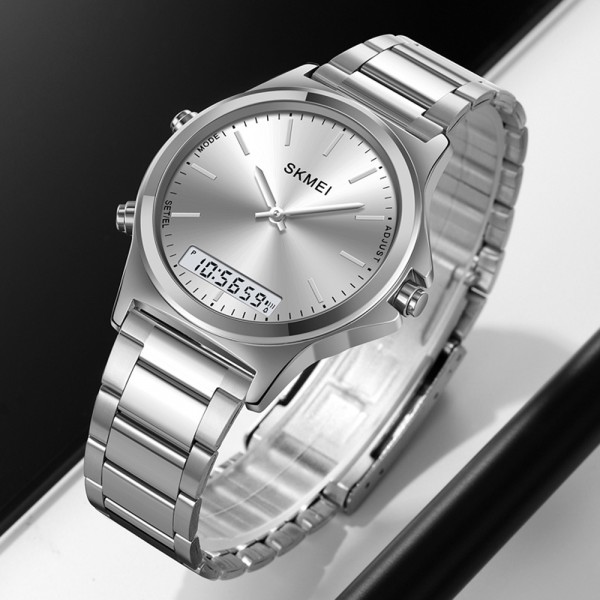 Skmei 2120SISI Silver-Silver - 3590975 Skmei 2120SISI Silver-Silver - 3590975