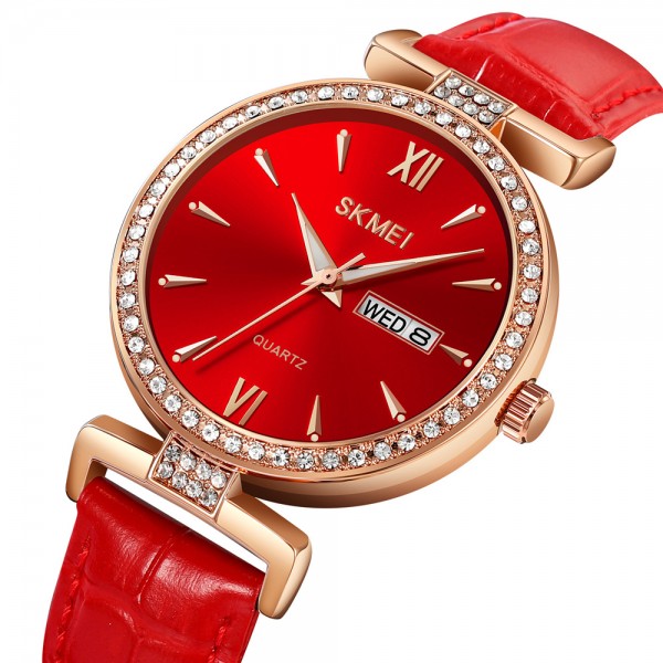Skmei 2090RGRD Rose Gold-Red - 3591065 Skmei 2090RGRD Rose Gold-Red - 3591065