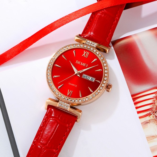 Skmei 2090RGRD Rose Gold-Red - 3591065 Skmei 2090RGRD Rose Gold-Red - 3591065
