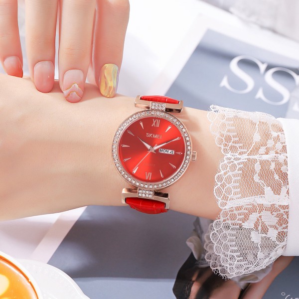 Skmei 2090RGRD Rose Gold-Red - 3591065 Skmei 2090RGRD Rose Gold-Red - 3591065