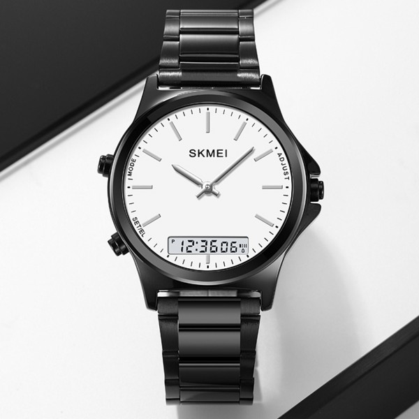 Skmei 2120BKWT Black-White SALE - 3591105