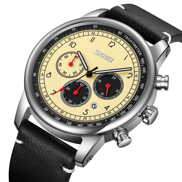 Skmei 9318BEBK Beige-Black - 3591145