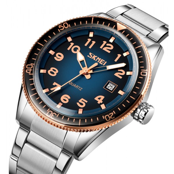 Skmei 9232SRGBU Rose Gold-Blue - 3591155