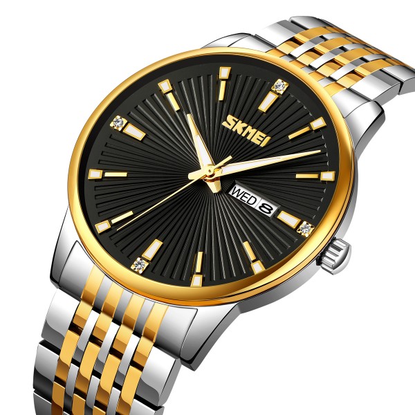 Skmei 9323TGDBK Silver/Gold-Black - 3591175
