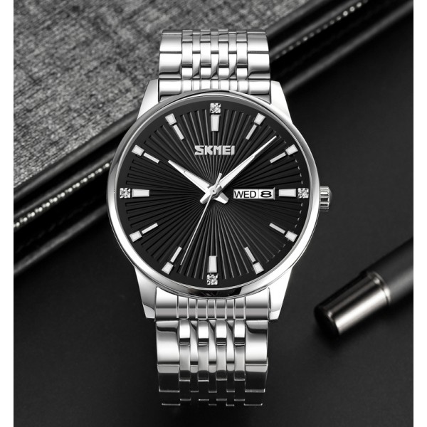 Skmei 9323SIBK Silver-Black - 3591205