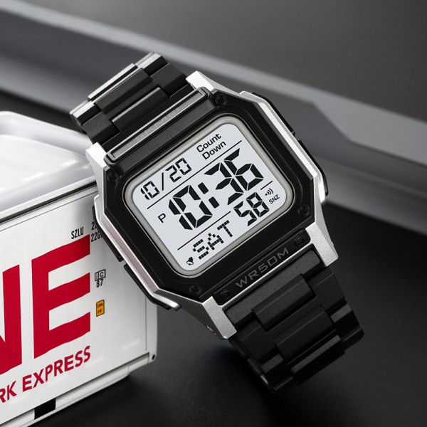 Skmei 2264BKSIWT Black-Silver-White - 3591365 Skmei 2264BKSIWT Black-Silver-White - 3591365