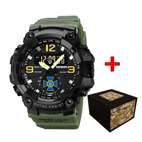 Patriot 003AGSBU СБУ Зелені + Коробка - 1201-0106-30