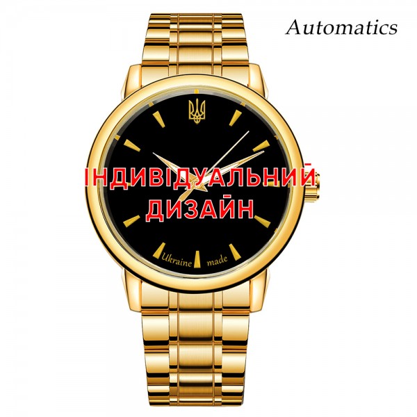 Awarder 022 Gold Metall Automatic Індивідуальний дизайн - 1202-0251-29