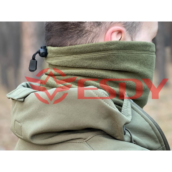 Баф флісовий двошаровий з фіксатором. ESDY. Олива - 3591936 Баф флісовий двошаровий з фіксатором. ESDY. Олива - 3591936