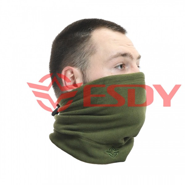 Баф флісовий двошаровий з фіксатором. ESDY. Олива - 3591936