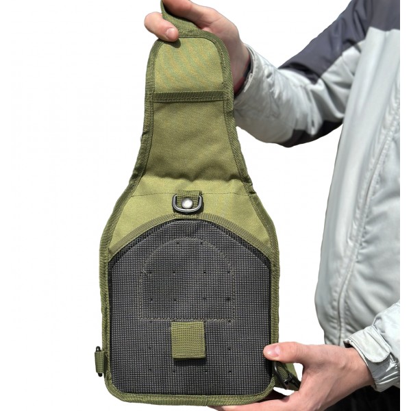 Сумка тактична плечова EDC. 7 л. Олива - 3591966 Сумка тактична плечова EDC. 7 л. Олива - 3591966