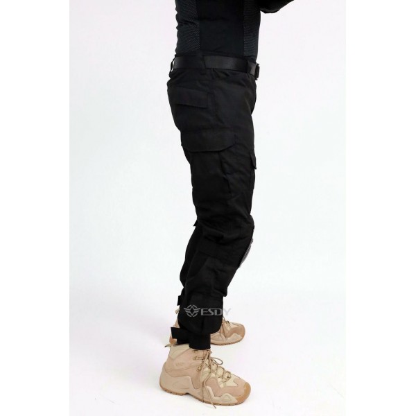 Штаны тактические с наколенниками. ESDY. Черные XL - 3591916 Штаны тактические с наколенниками. ESDY. Черные XL - 3591916