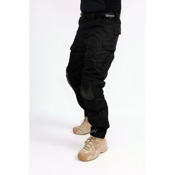 Штаны тактические с наколенниками. ESDY. Черные XL - 3591916 Штаны тактические с наколенниками. ESDY. Черные XL - 3591916