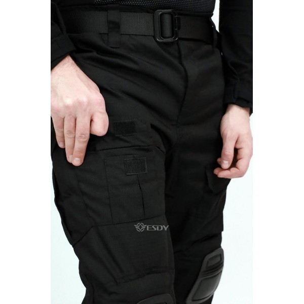 Штаны тактические с наколенниками. ESDY. Черные XL - 3591916 Штаны тактические с наколенниками. ESDY. Черные XL - 3591916