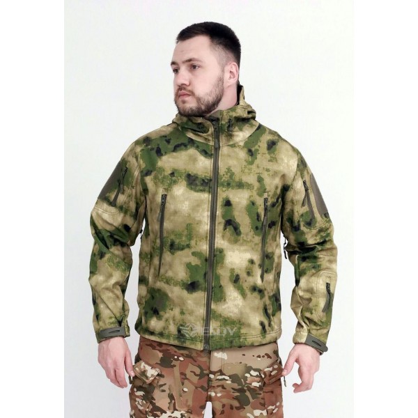 Куртка ESDY Softshell софтшелл, тактическая 01. A-TACS FG XL - 3591926 Куртка ESDY Softshell софтшелл, тактическая 01. A-TACS FG XL - 3591926