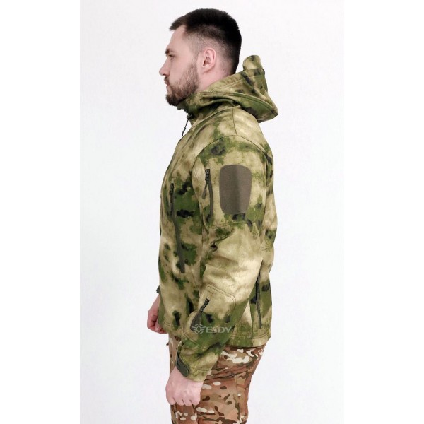 Куртка ESDY Softshell софтшелл, тактическая 01. A-TACS FG XL - 3591926 Куртка ESDY Softshell софтшелл, тактическая 01. A-TACS FG XL - 3591926