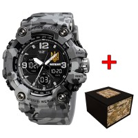 Patriot 006CMGYUAGD Тризуб золото Сірий камуфляж. + Коробка