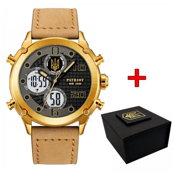 Patriot 017 Тризуб Золото Gold Light Brown - 1201-0426-30