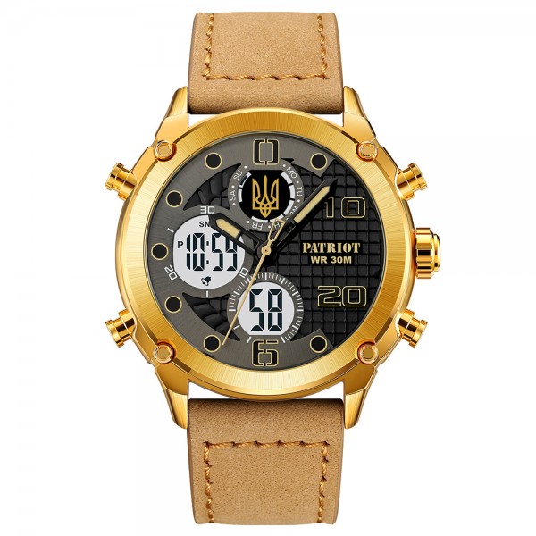 Patriot 017 Тризуб Золото Gold Light Brown - 1201-0426-30 Patriot 017 Тризуб Золото Gold Light Brown - 1201-0426-30