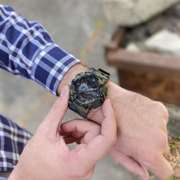 Skmei 1688 Green-Black Military - 3590066 Skmei 1688 Green-Black Military - 3590066