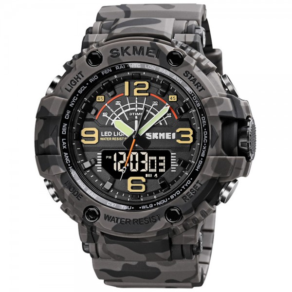 Skmei 1617 Gray-Military - 3590096