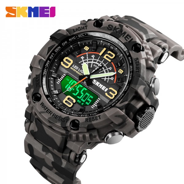 Skmei 1617 Gray-Military - 3590096 Skmei 1617 Gray-Military - 3590096