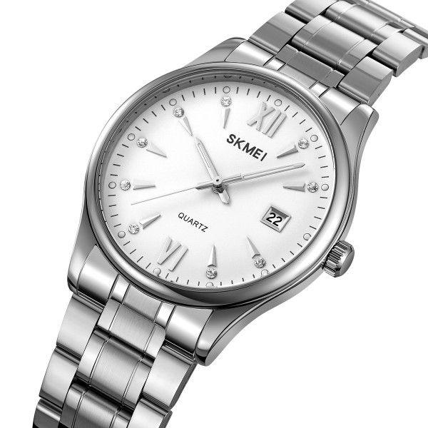 Skmei 2158SIWT Silver-White - 3591496