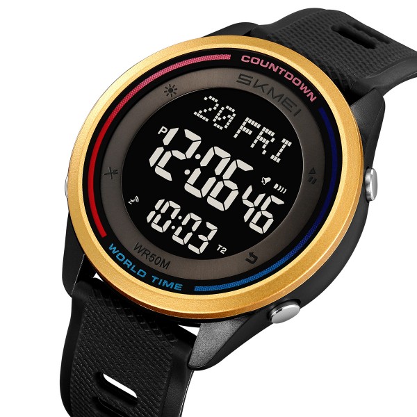 Skmei 2348BKGD Black-Gold - 3591646