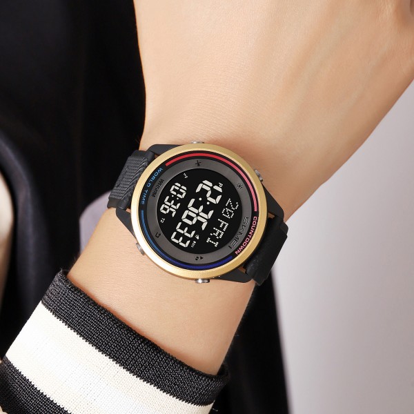 Skmei 2348BKGD Black-Gold - 3591646