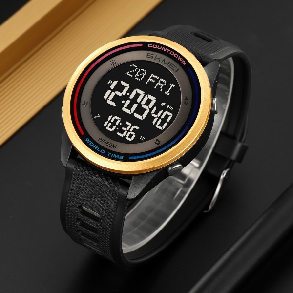 Skmei 2348BKGD Black-Gold - 3591646