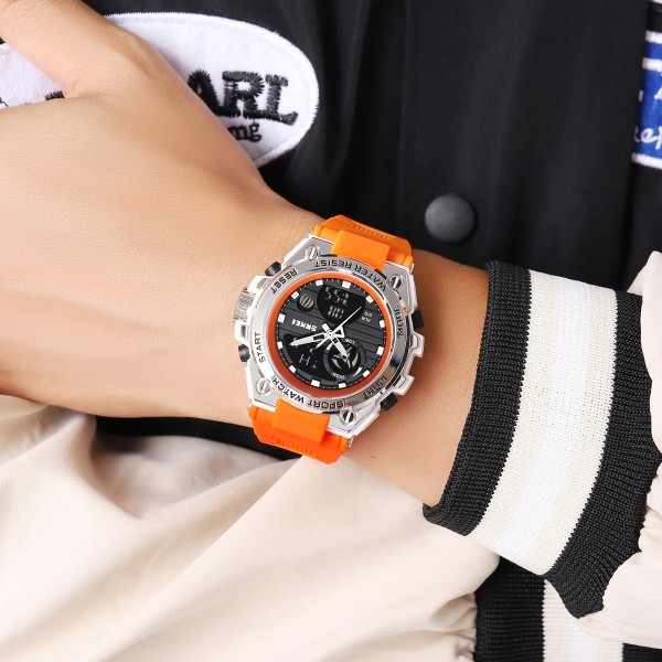 Skmei 2360WTOG White-Orange - 3591666 Skmei 2360WTOG White-Orange - 3591666