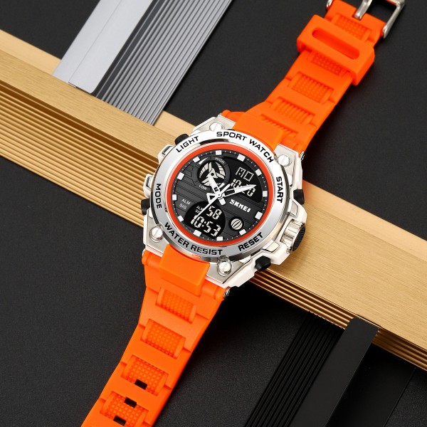 Skmei 2360WTOG White-Orange - 3591666 Skmei 2360WTOG White-Orange - 3591666