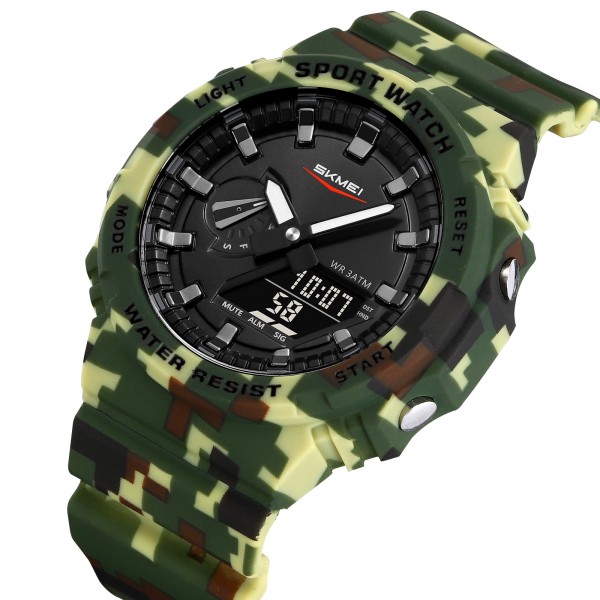 Skmei 2351CMGN Camo Green - 3591746