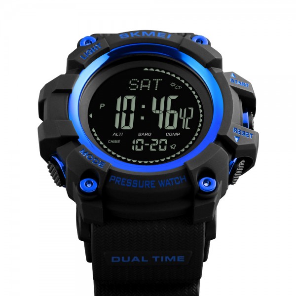 Skmei 1358 Black-Blue Smart Watch Compass SALE - 3590226 Skmei 1358 Black-Blue Smart Watch Compass SALE - 3590226