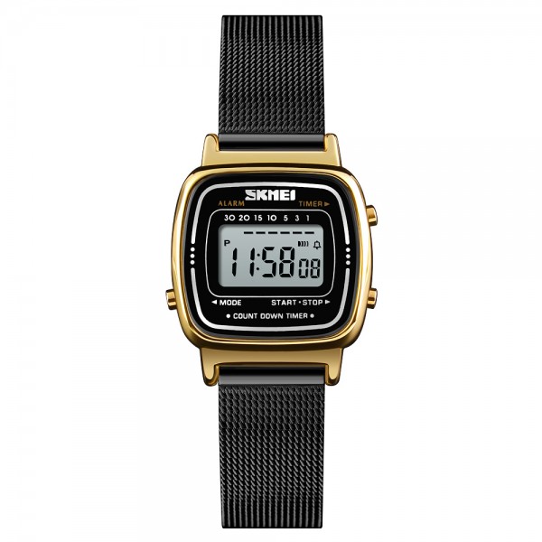 Skmei 1901MHGDBK Gold-Black Mesh - 3590476