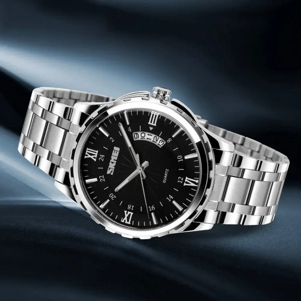 Skmei 9069SIBK Silver-Black - 3590566