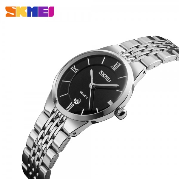 Skmei 9139BKSI-S Black-Silver S - 3590596