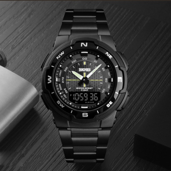 Skmei 1370BKBK Black-Black - 3590626 Skmei 1370BKBK Black-Black - 3590626