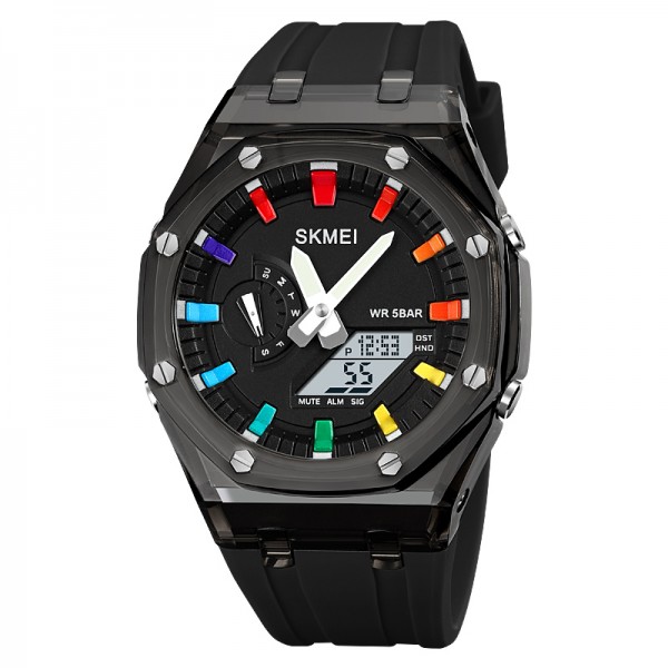 Skmei 2100BKWT Black-White SALE - 3590686